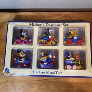 Disney Mickey's Transport‎ Set No. 26006 Die cast metal toys Sealed Box Wear